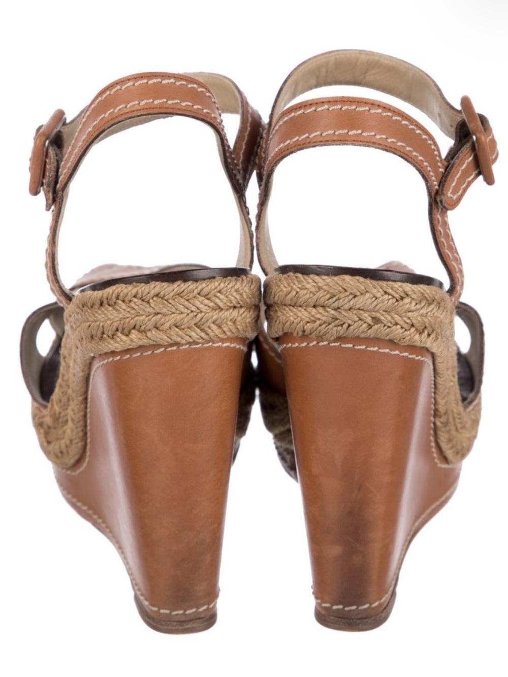 Christian Louboutin leather wedges - Picture 4 of 5